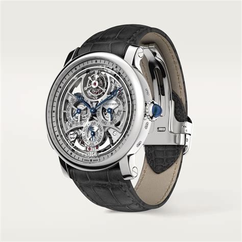 rotonde de cartier grande complication skeleton watch|Rotonde de Cartier Grande Complication Skeleton watch.